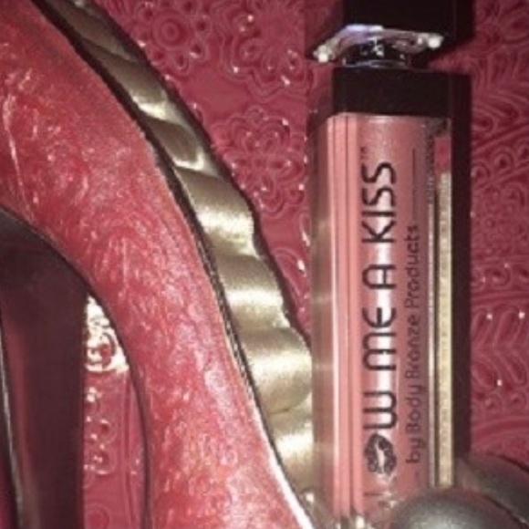 PINK LIGHT-UP LIP GLOSS w MIRROR on side.NWT - Picture 1 of 6